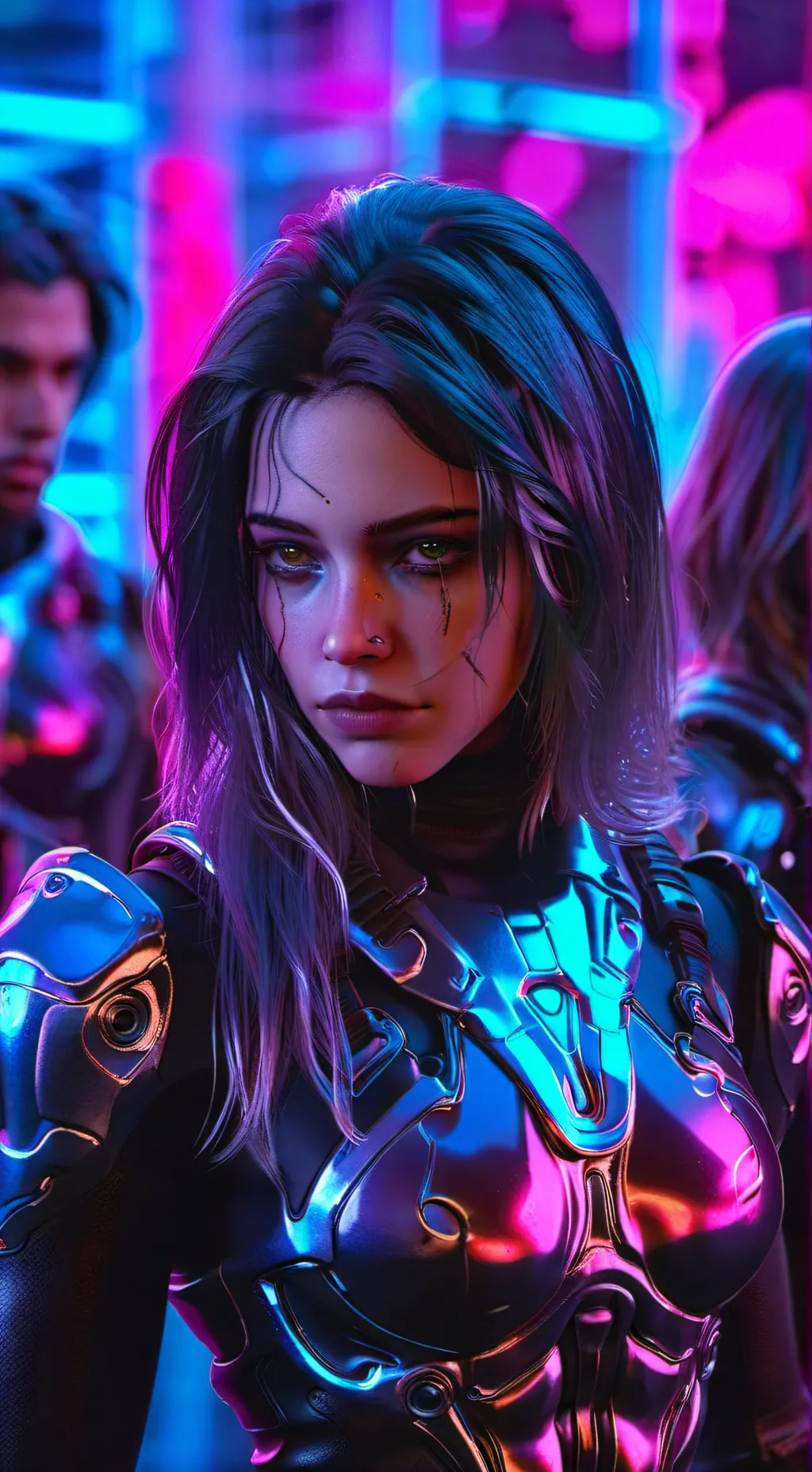 ai character: Quantum Leap background