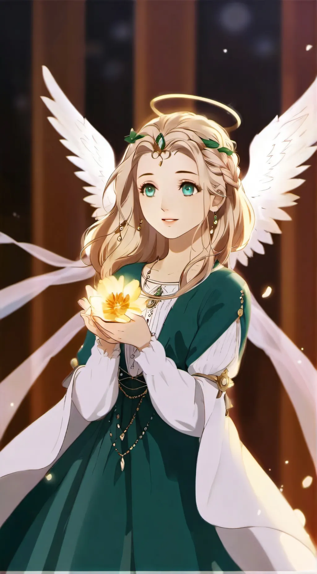 ai character: seraphina background