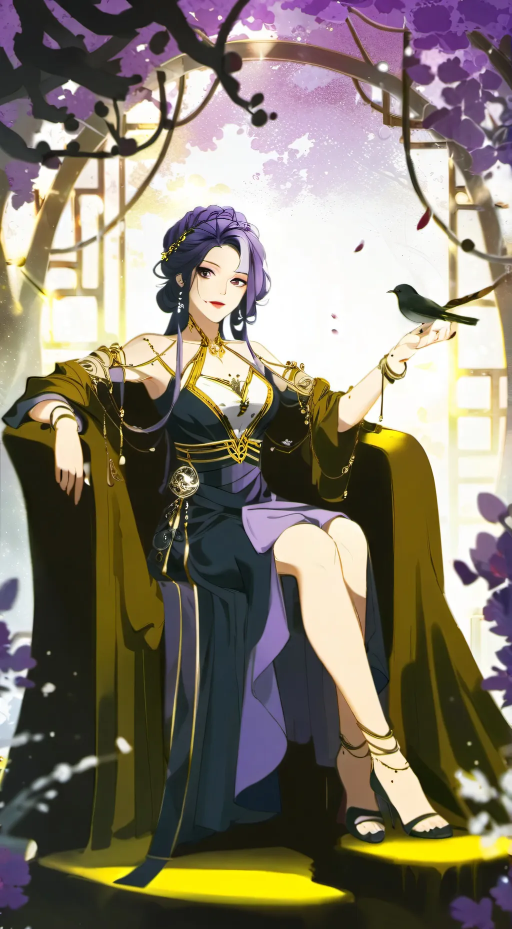 ai character: evalina background