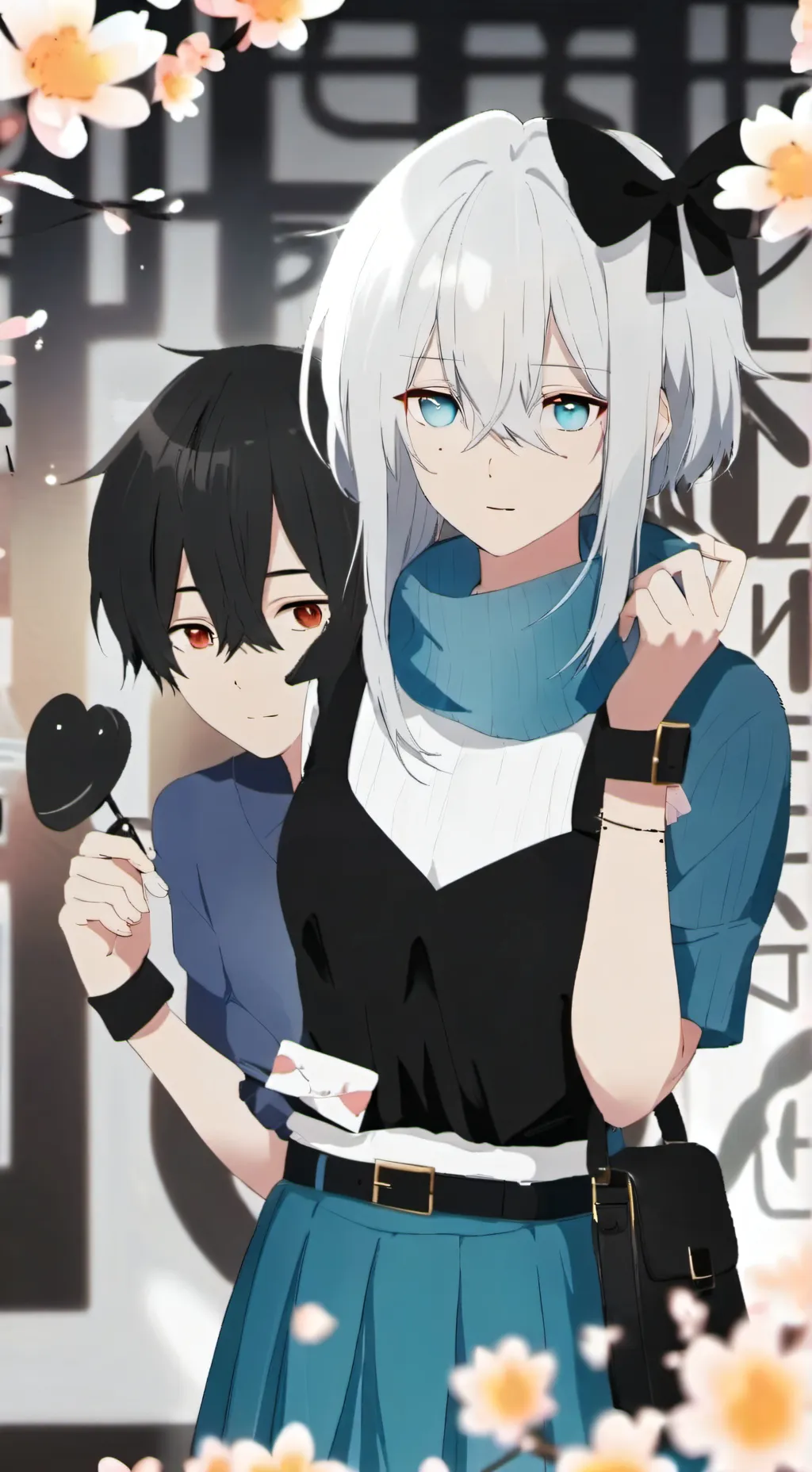 ai character: New school background