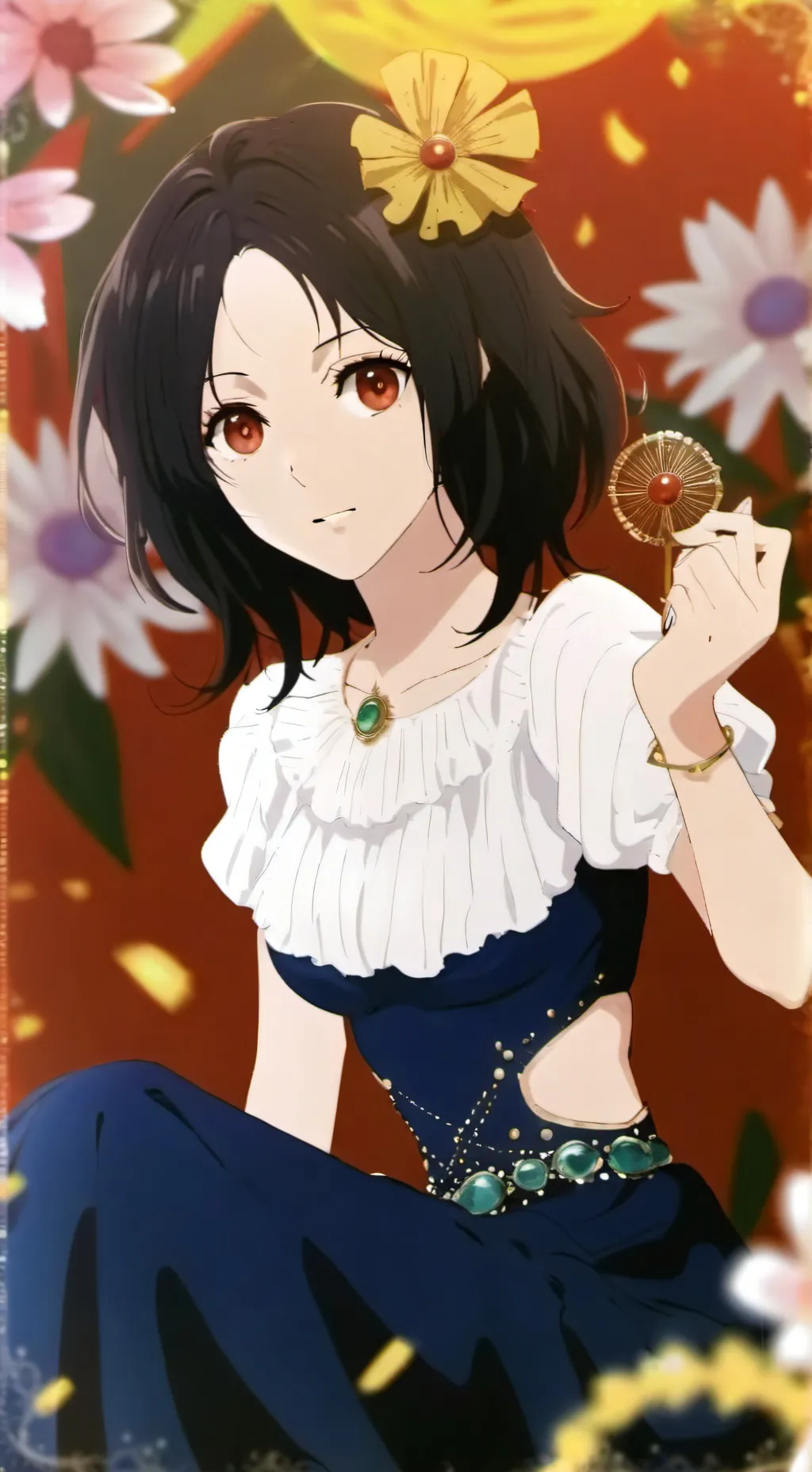 ai character: Lily  background