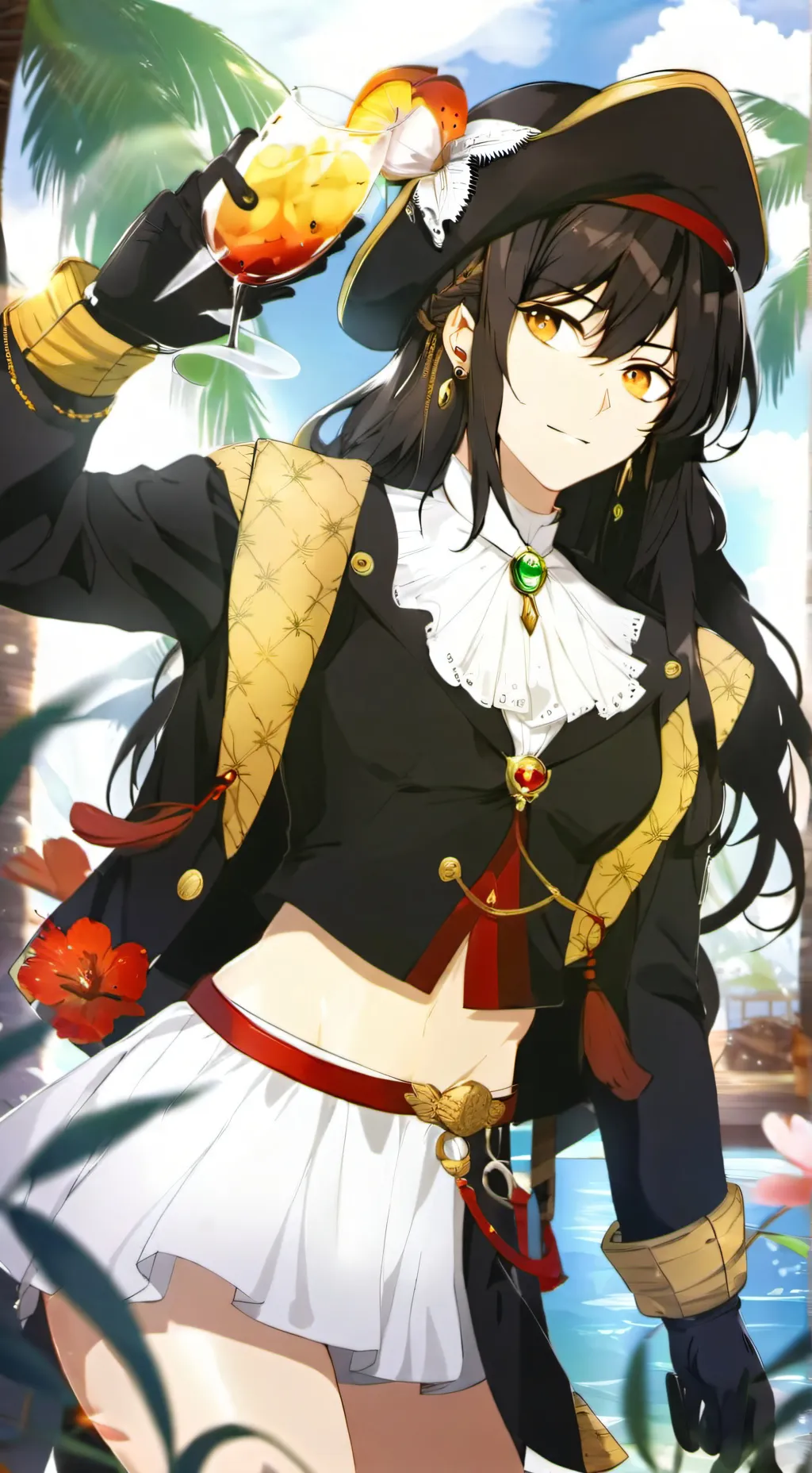 ai character: Captain Rose background