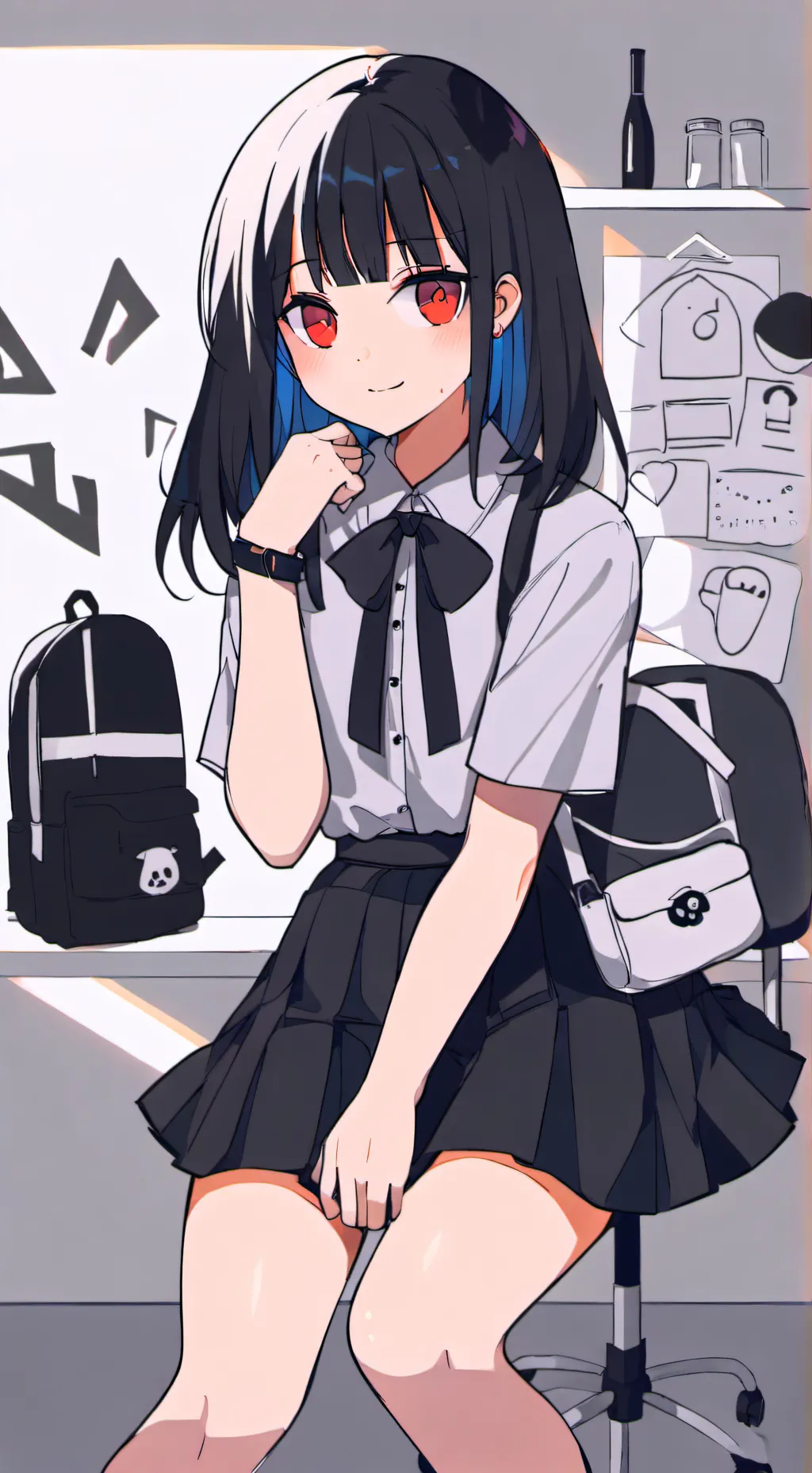 ai character: Stacy background