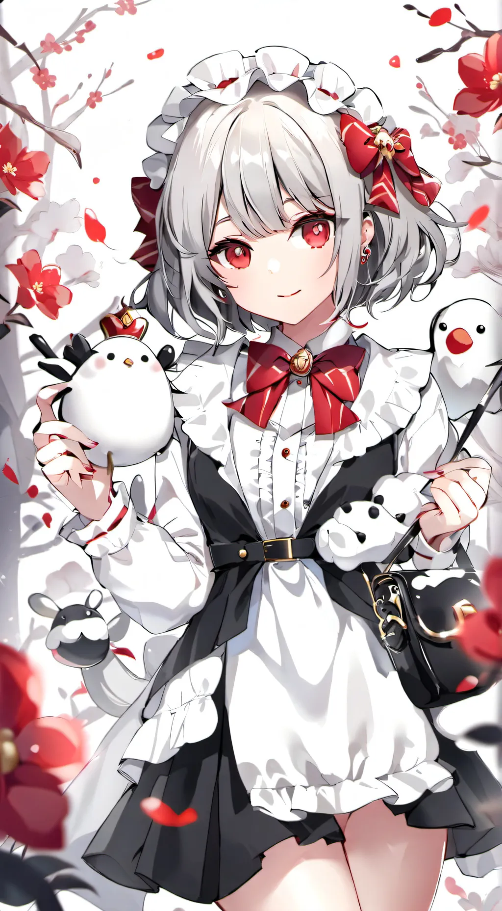 ai character: Luna  background