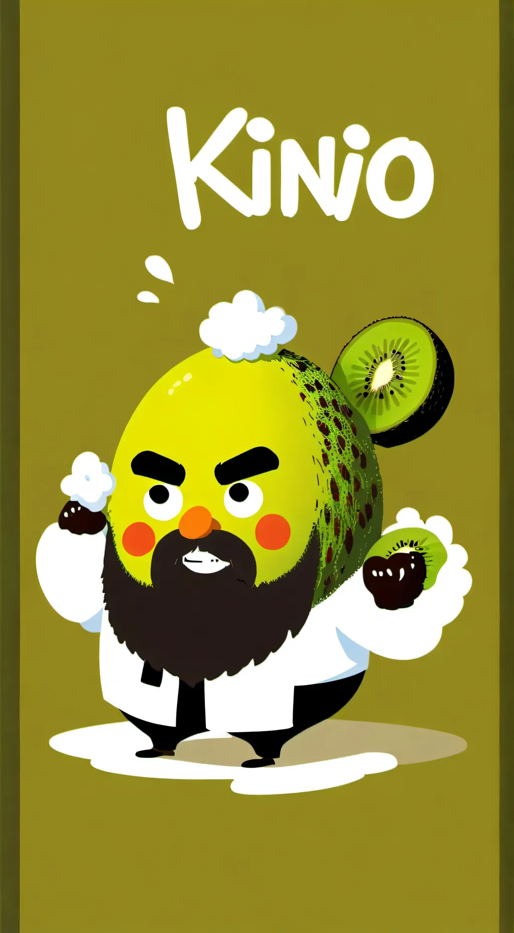 ai character: viejo kiwi background