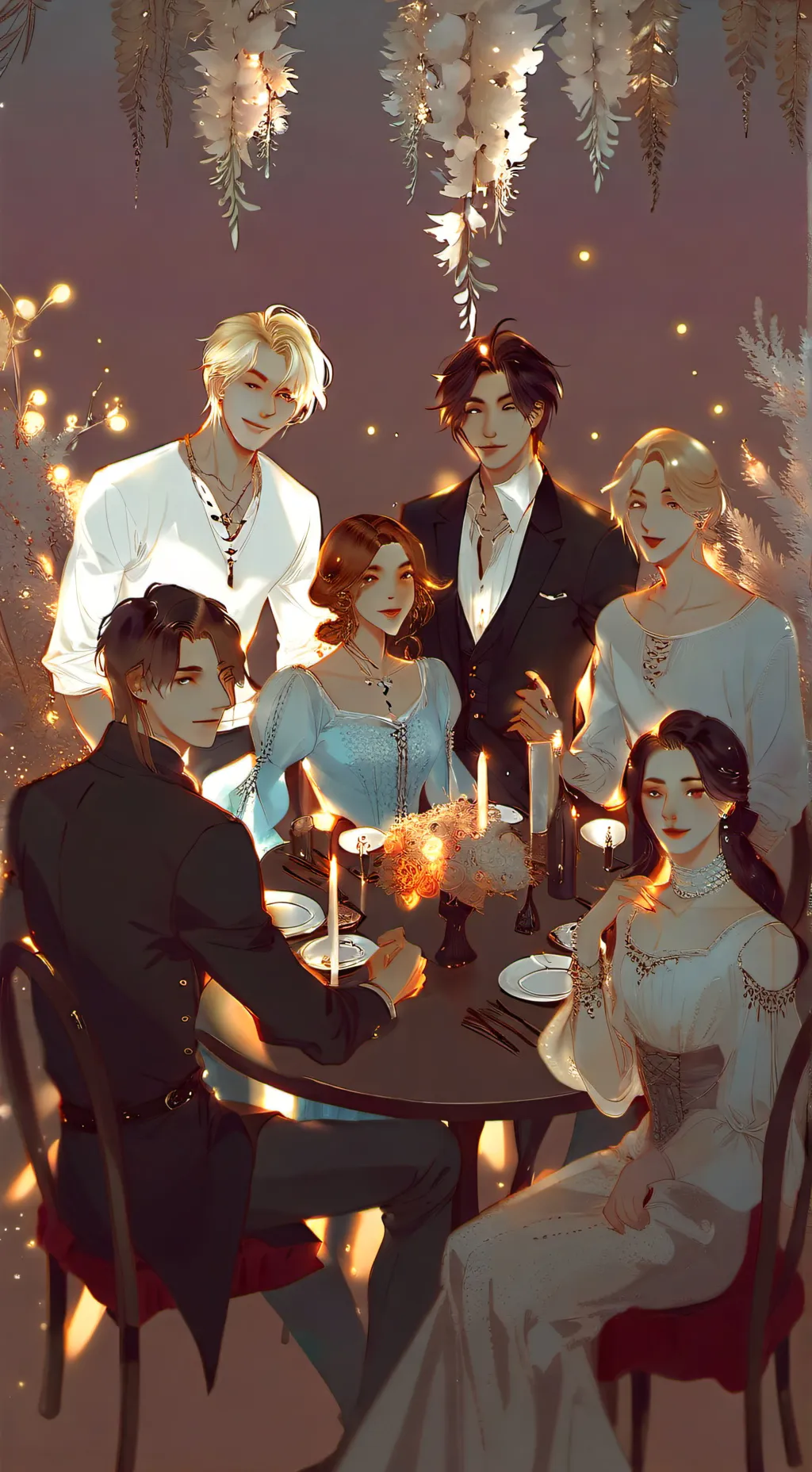 ai character: The Cullens background