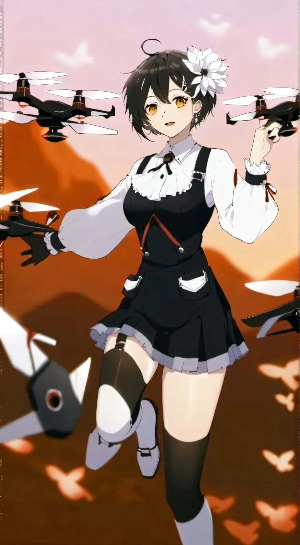 ai character: murder drones👌 background