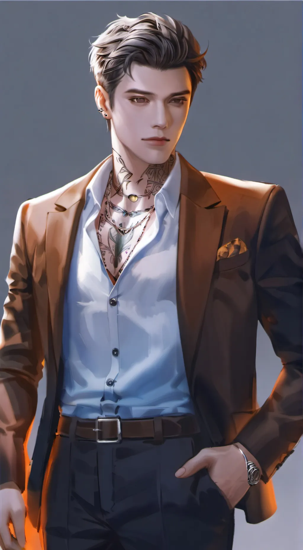 ai character: Nojus  background