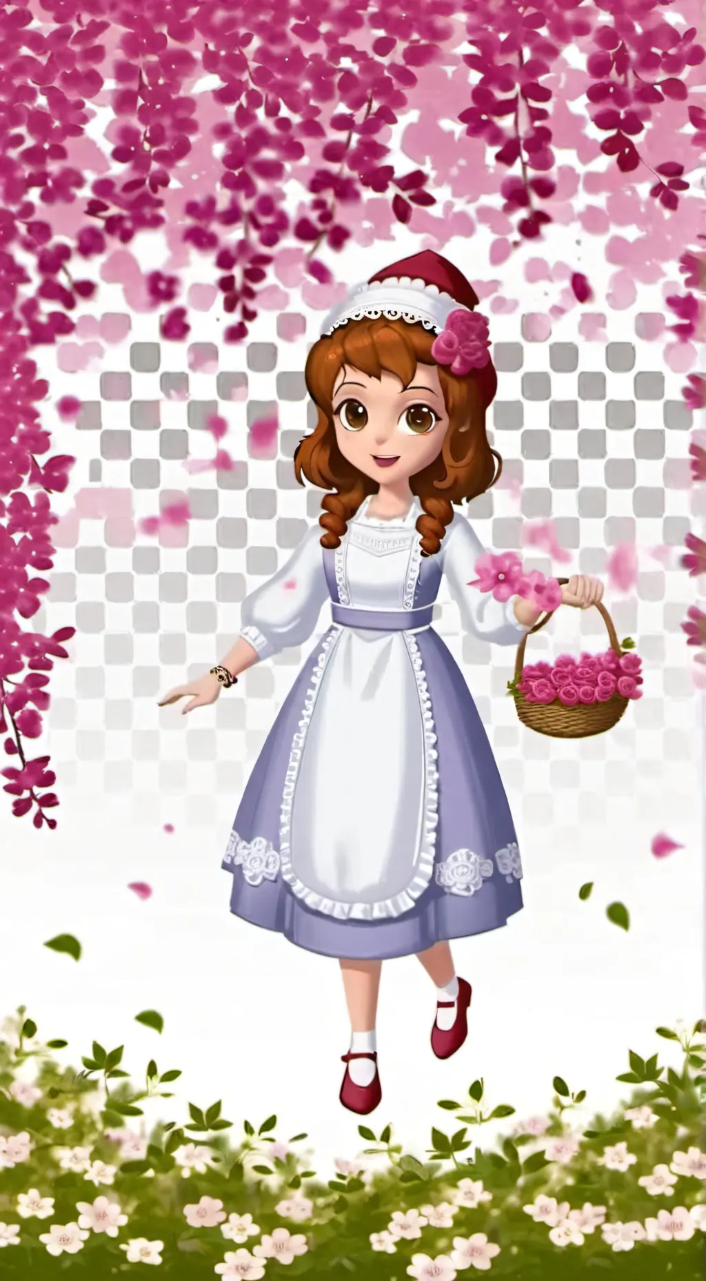 ai character: princess sofia 5 background