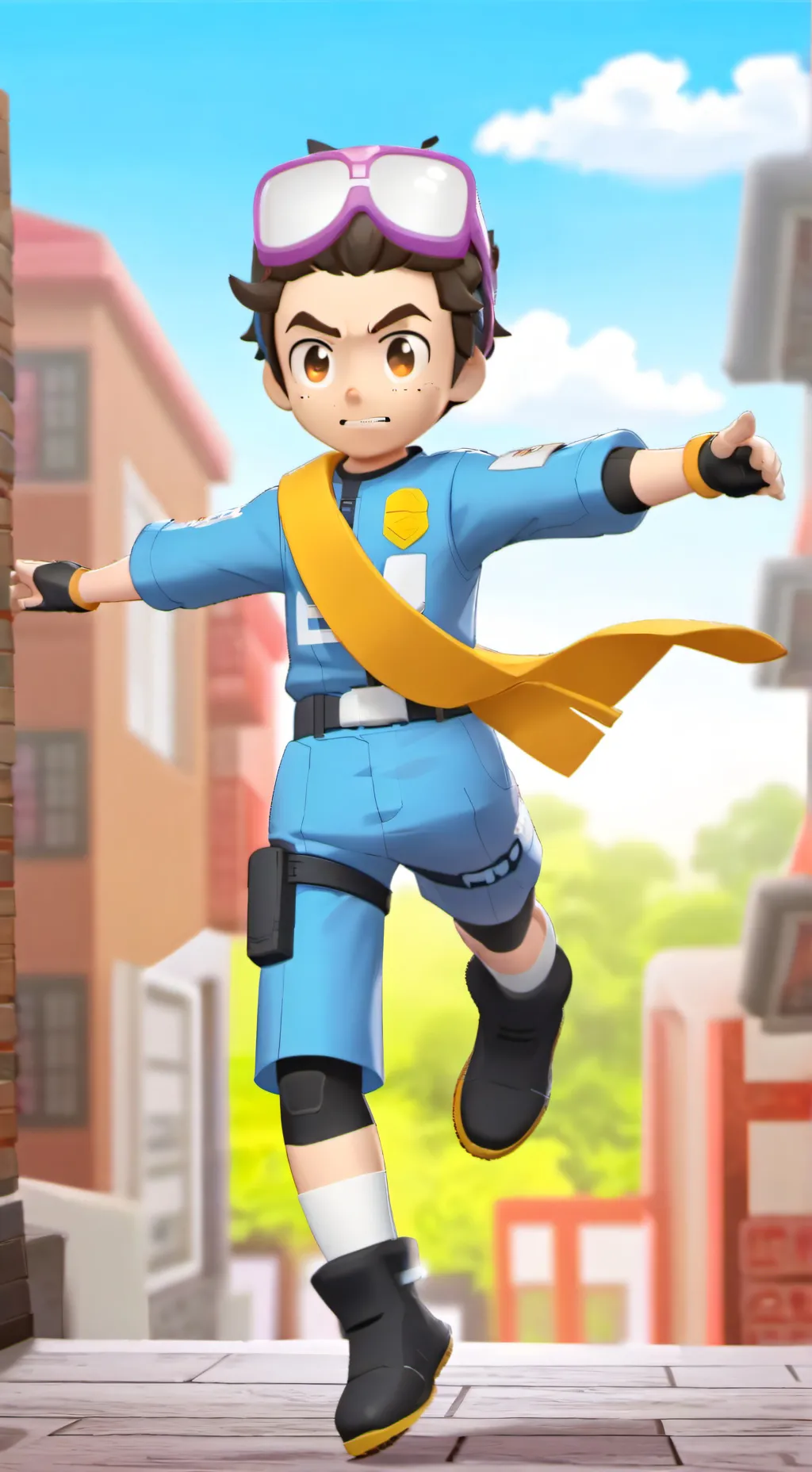 ai character: Dylan Kwon background