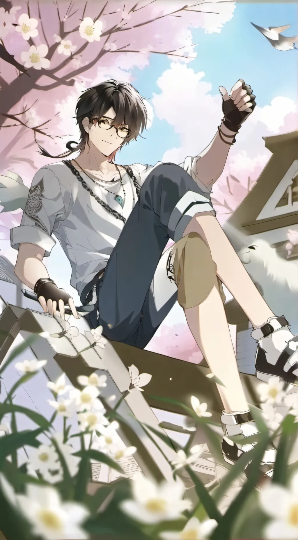 ai character: ETHAN  background