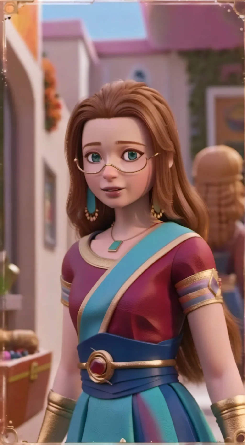 ai character: Summer Chapman  background