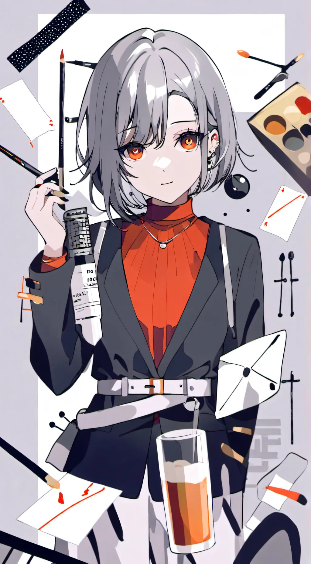 ai character: Sofia Pintera  background