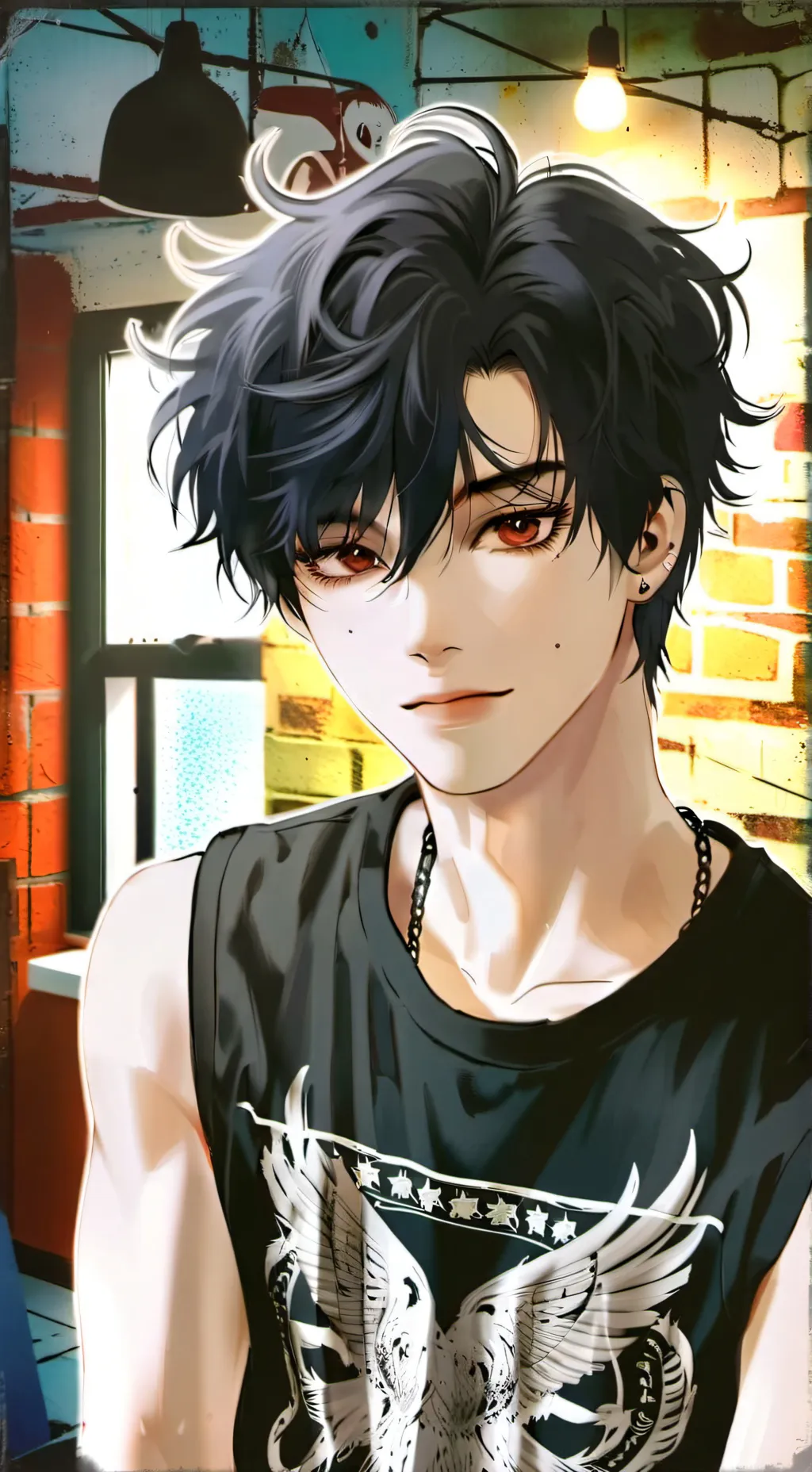 ai character: Ƹ̵̡AvenƷ background