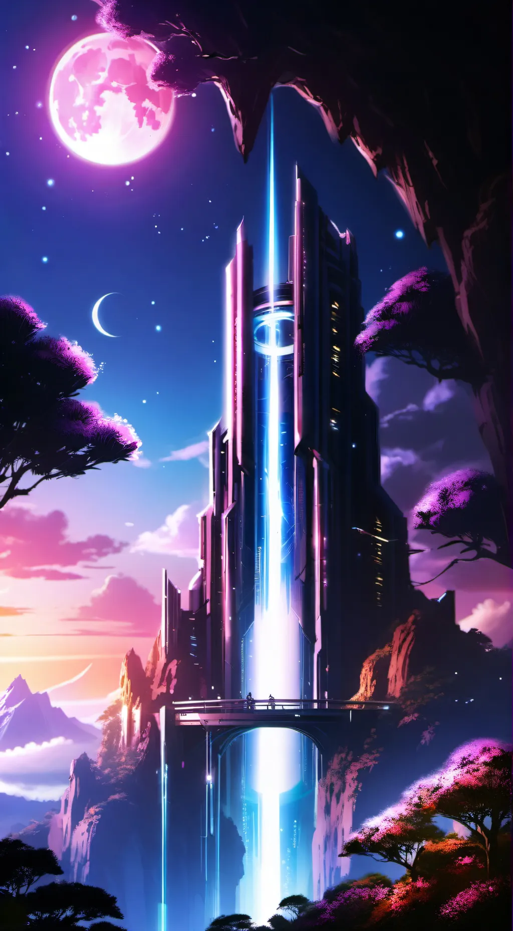 ai character: Academy. background