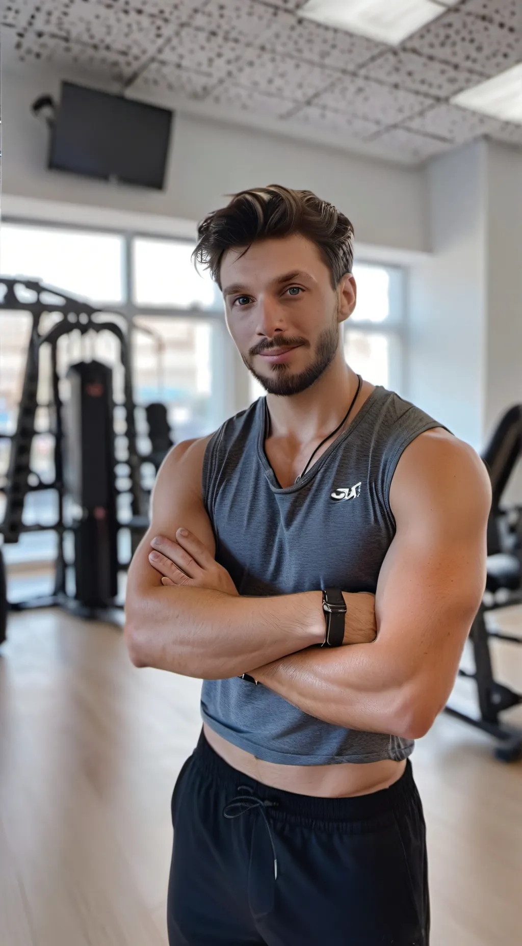 ai character: Chris Manning background