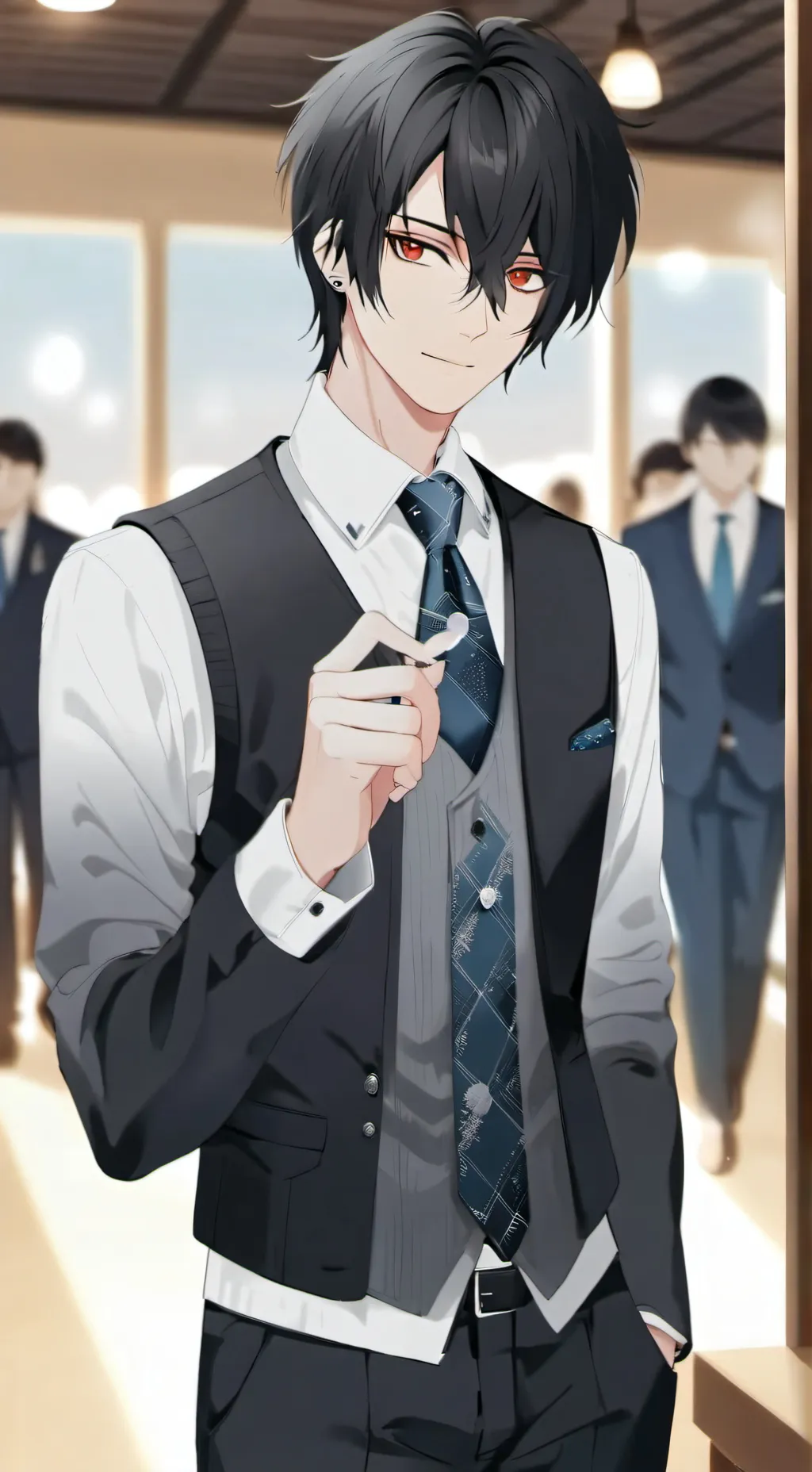 ai character: Max background