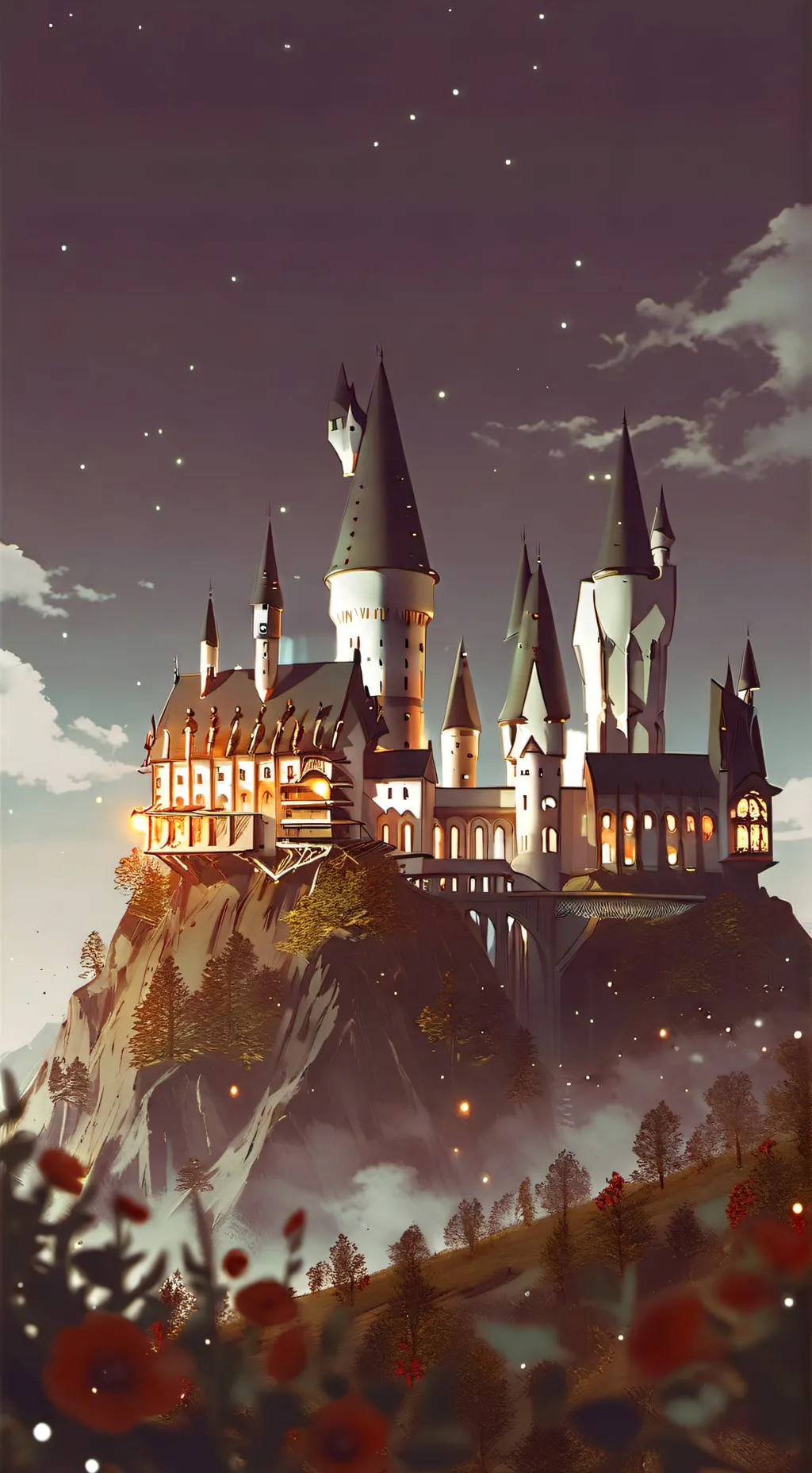 ai character: Lily x Harry 🫶 background