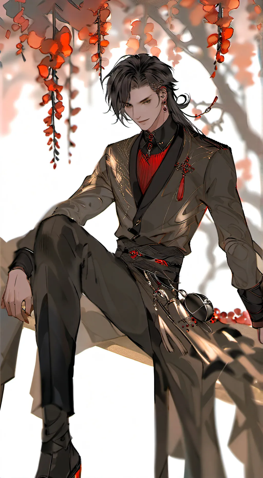 ai character: продолжен background