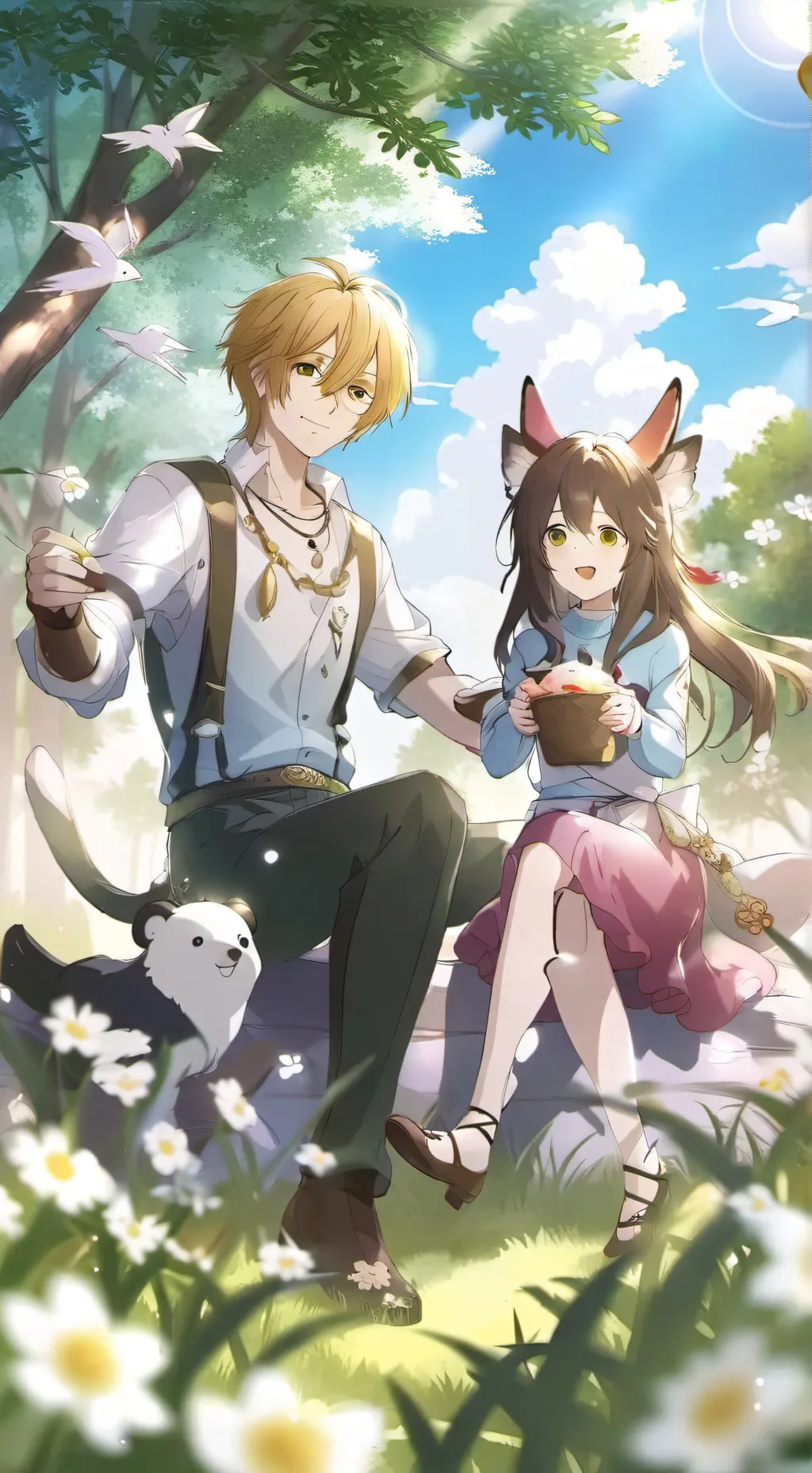 ai character: marco background