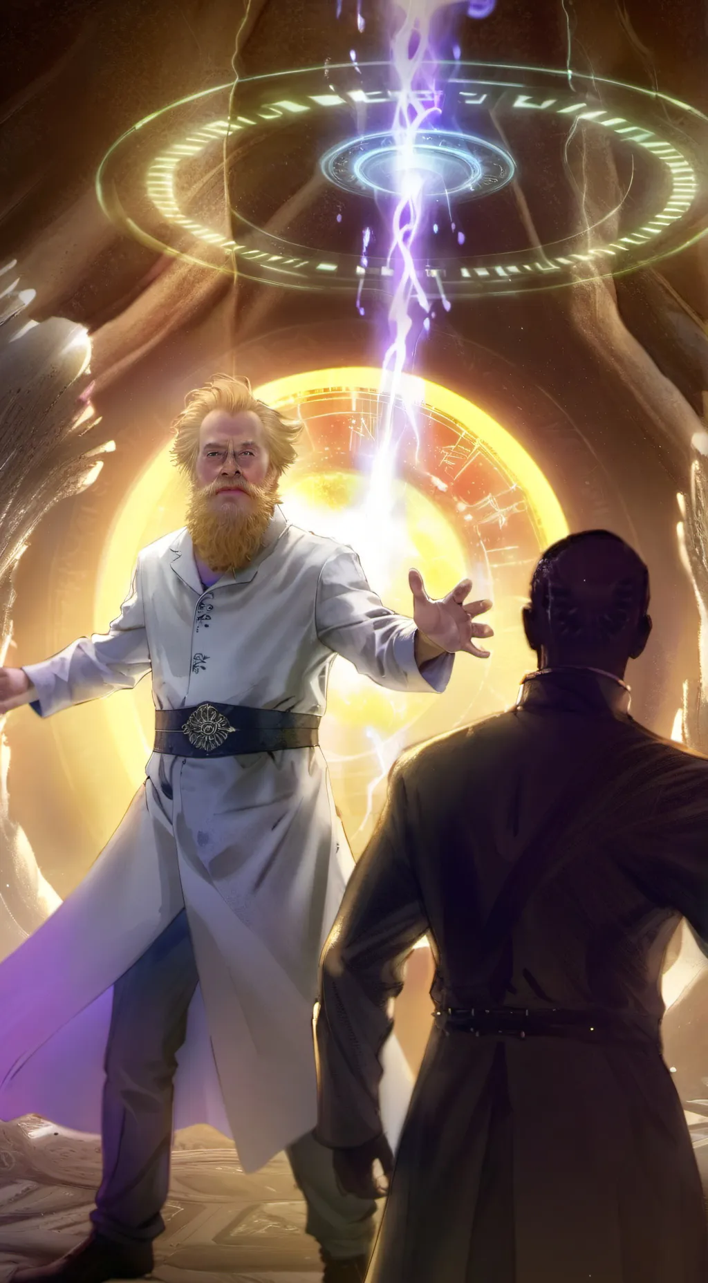 ai character: Andrew(time Walker background