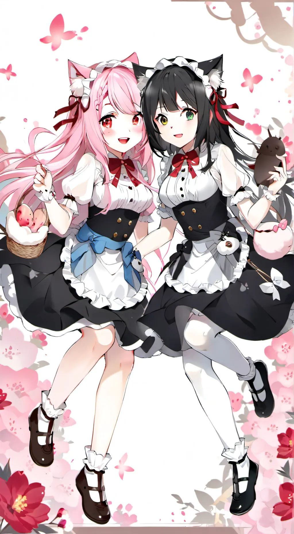 ai character: Mimi & lulu background