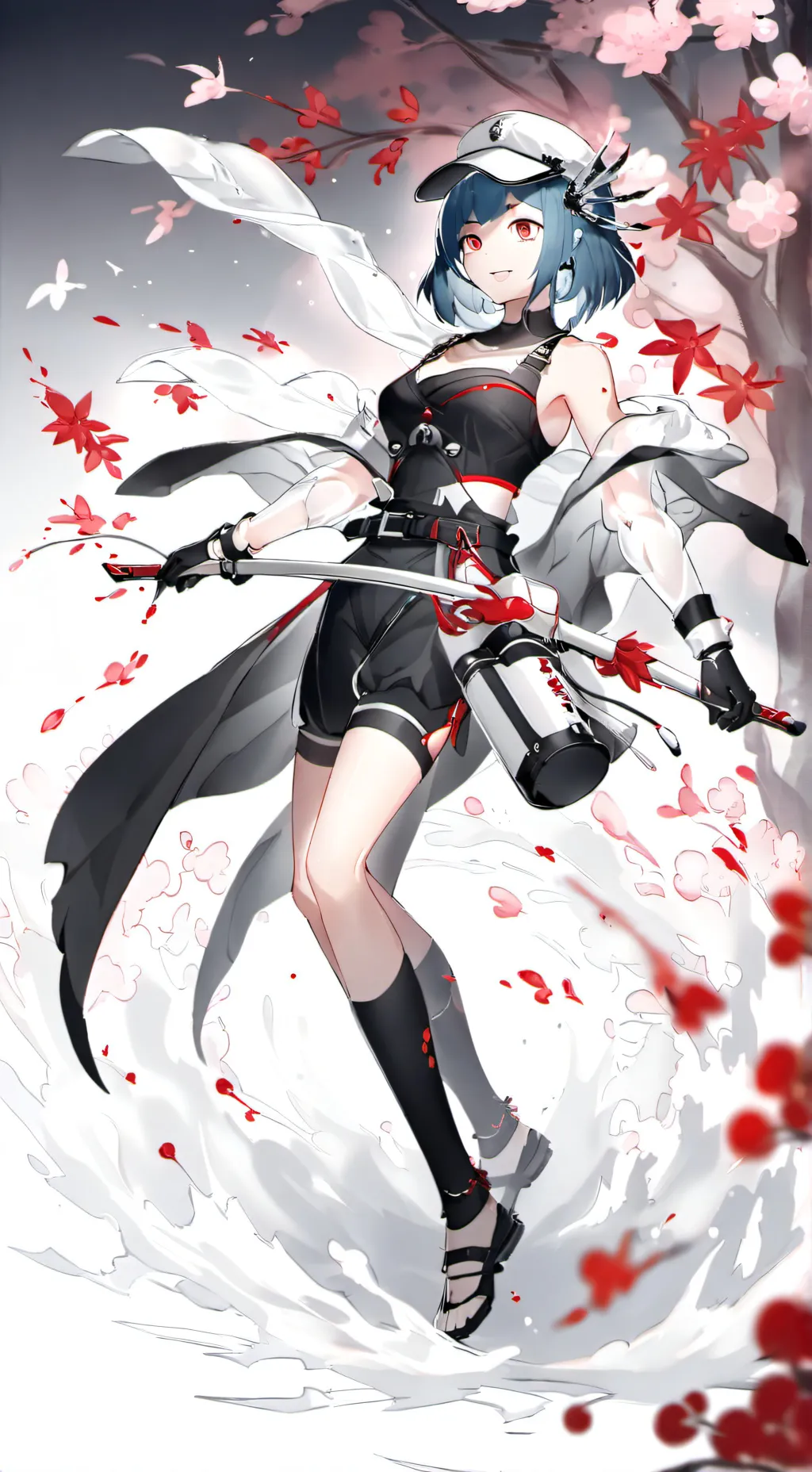 ai character: sky high background