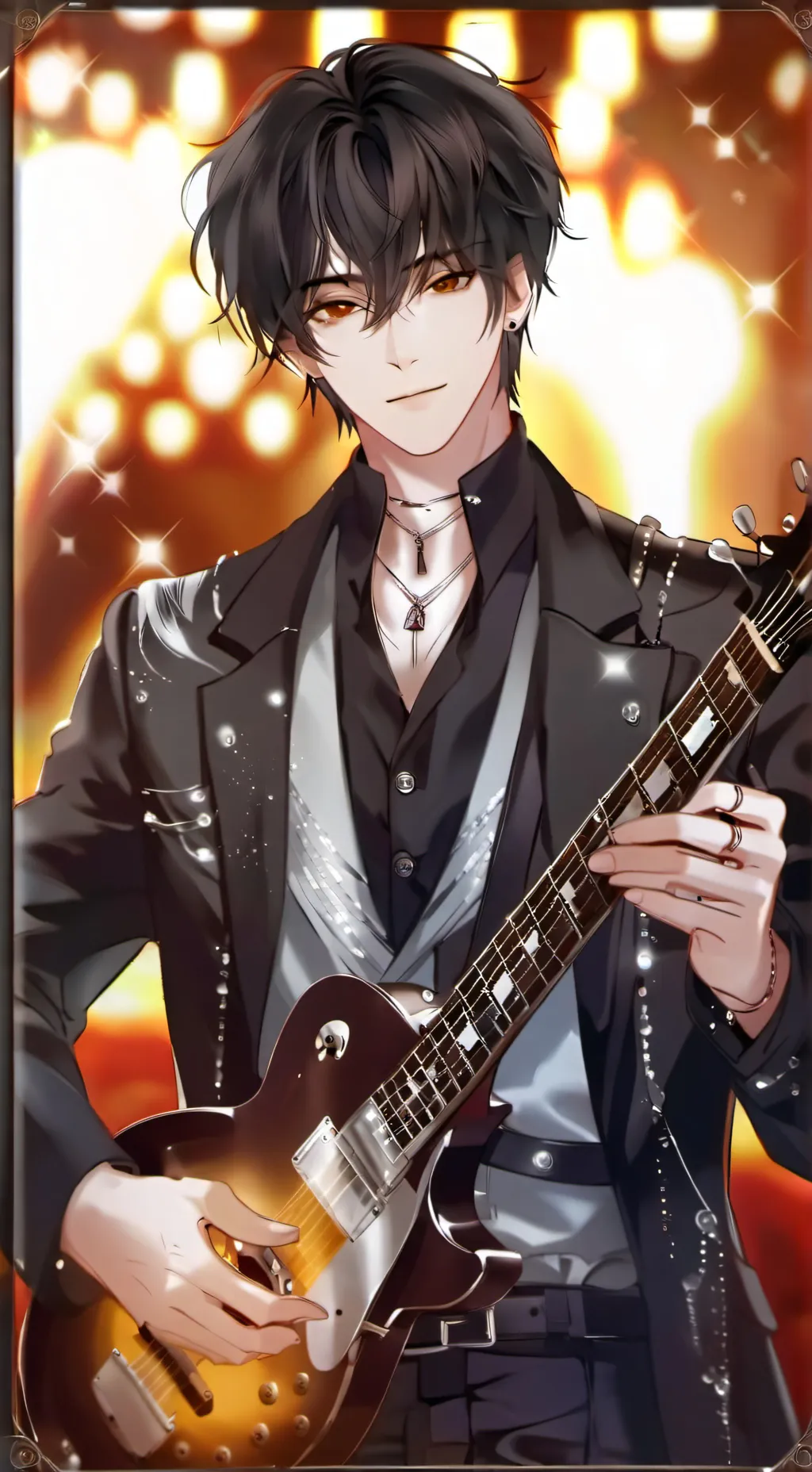 ai character: luca  background