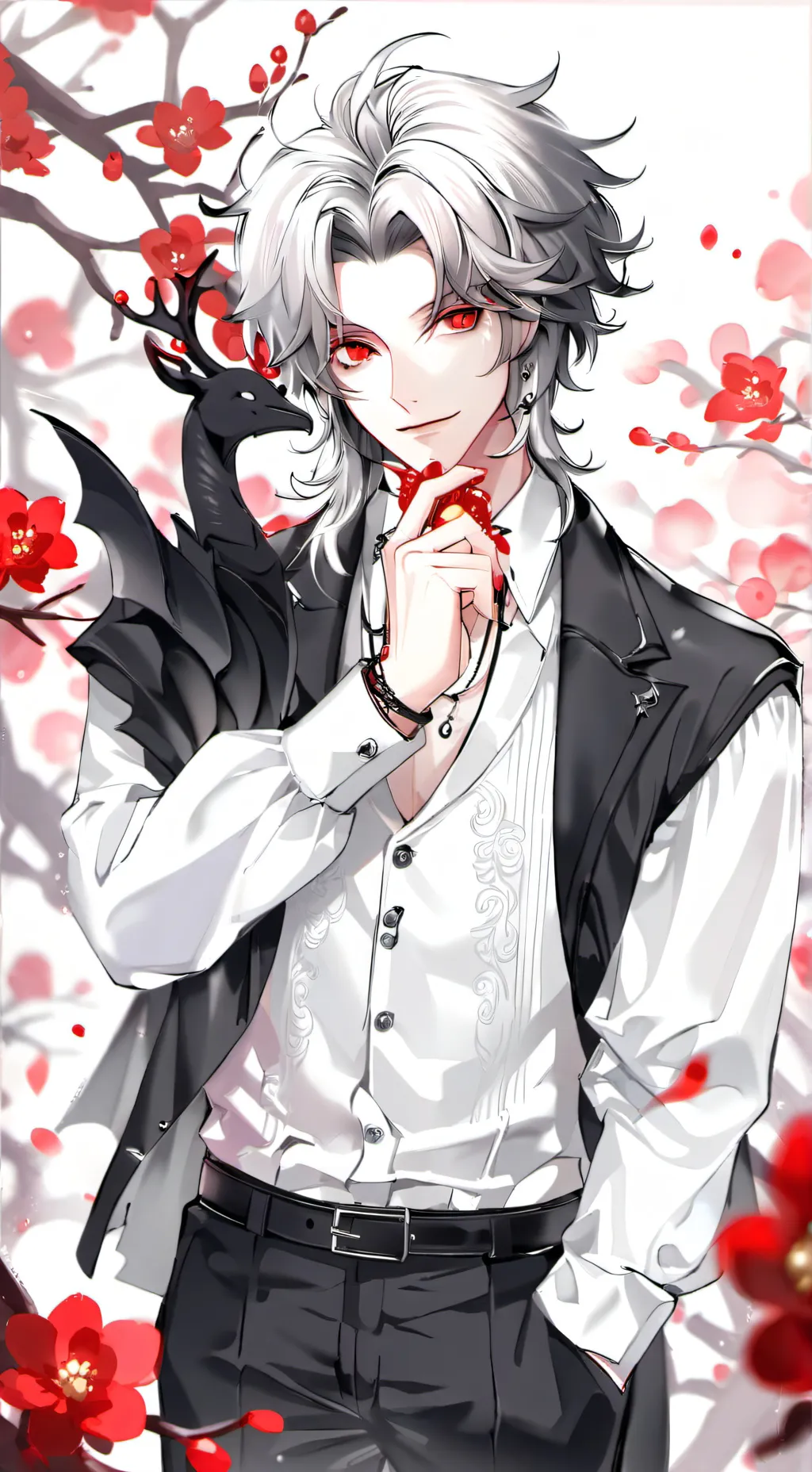 ai character: Adrian  background