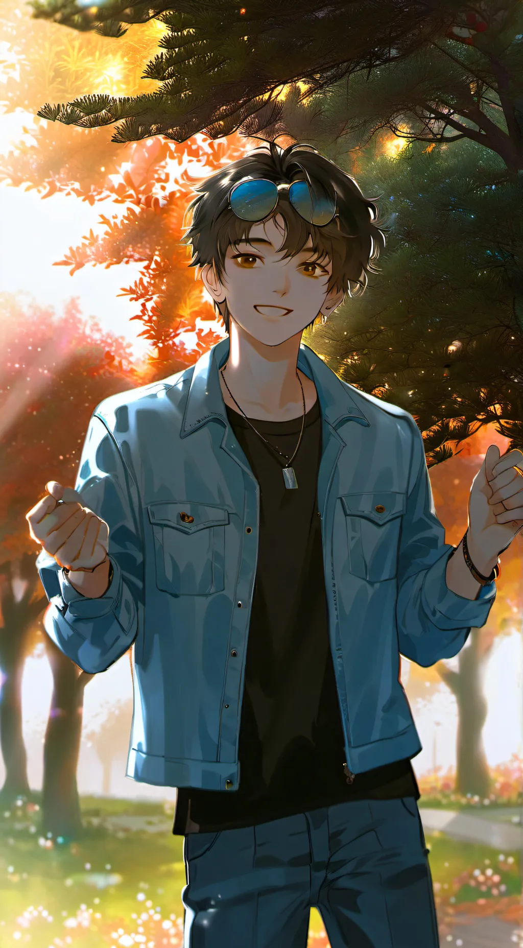 ai character: noah background