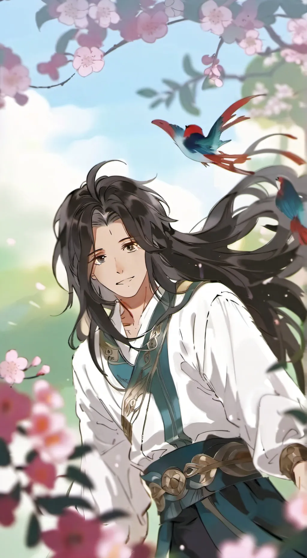 ai character: Caden background