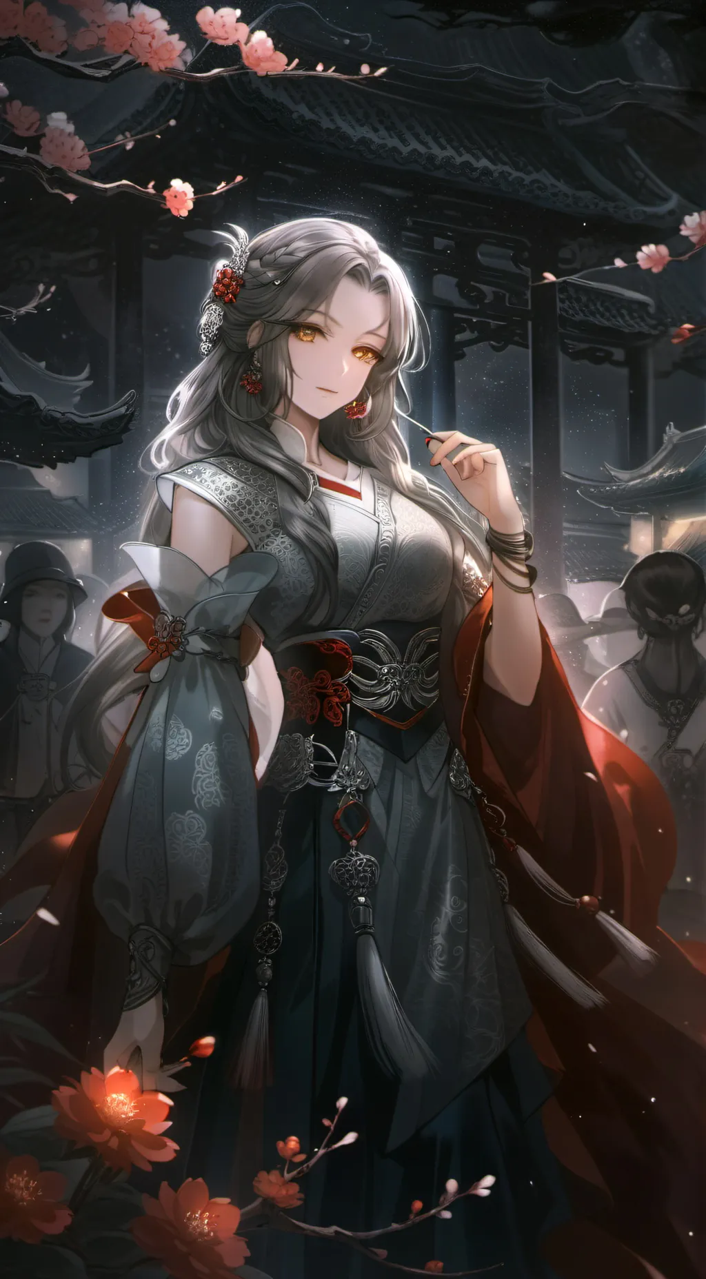 ai character: 灵洛洛 background