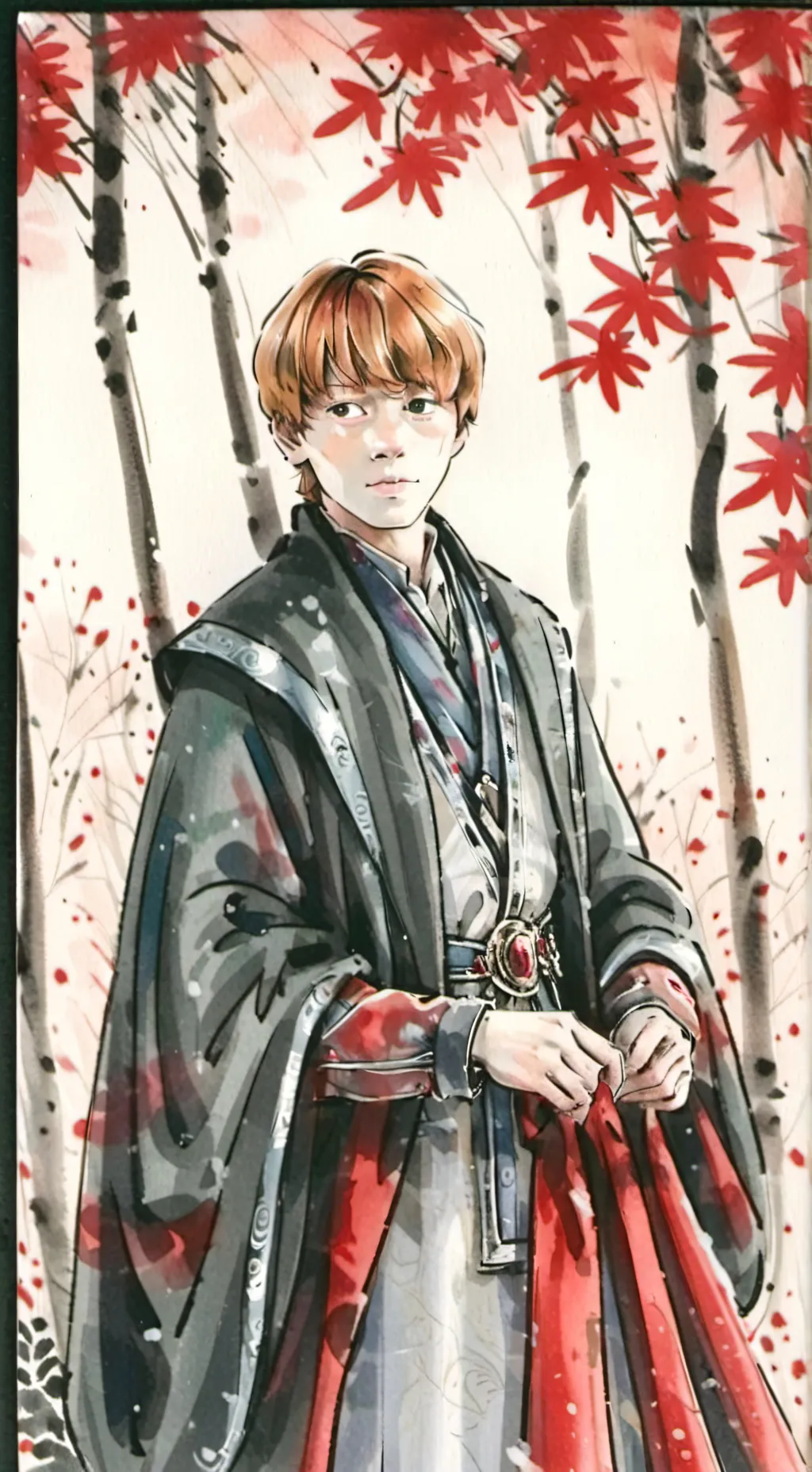 ai character: Ron Weasley 🦁 background