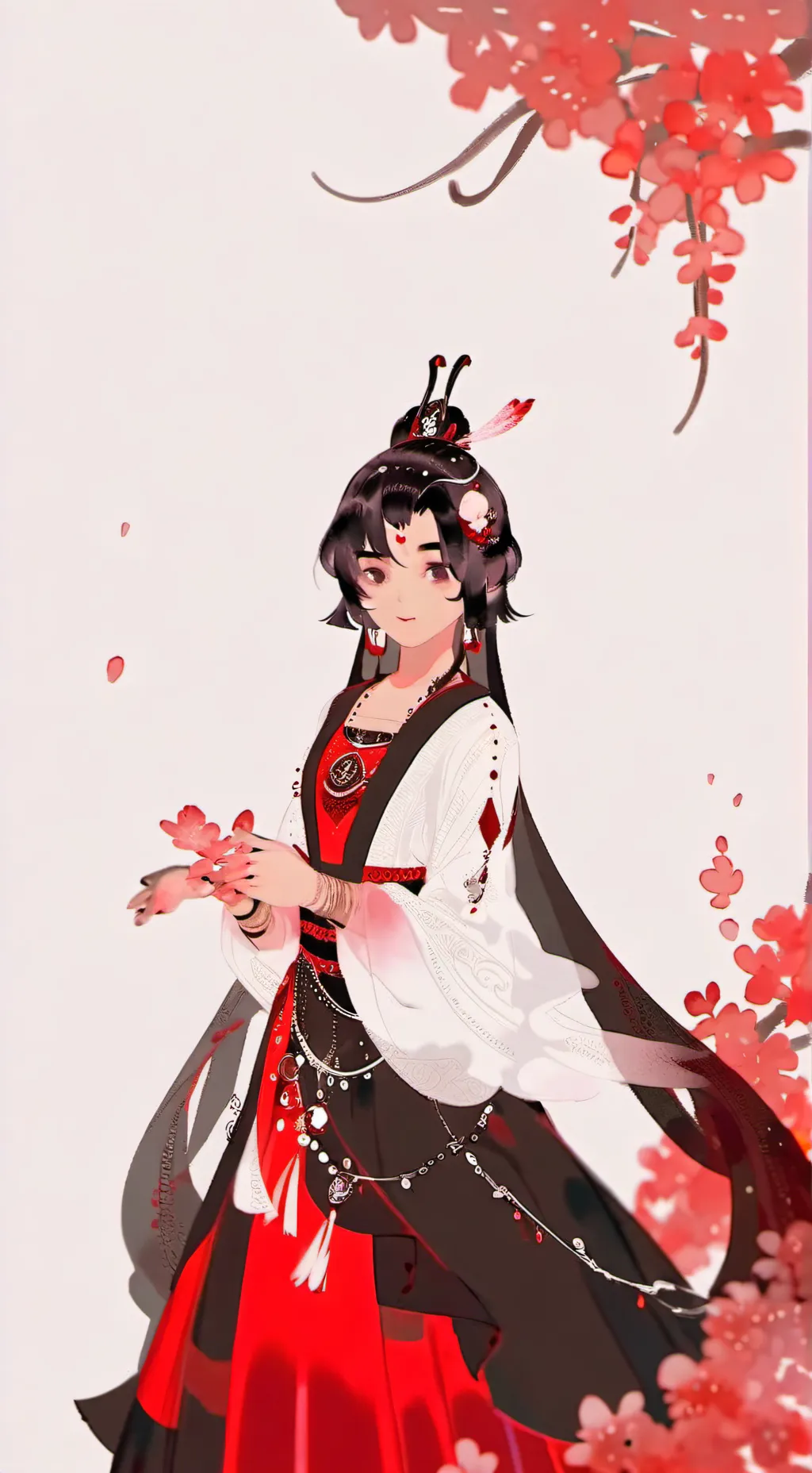 ai character: Yuuki🀄🎎🪭 background