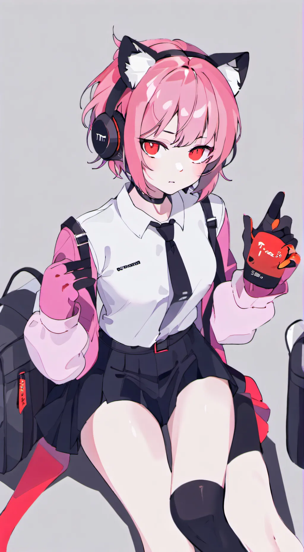 ai character: Tiger H1 chan  background