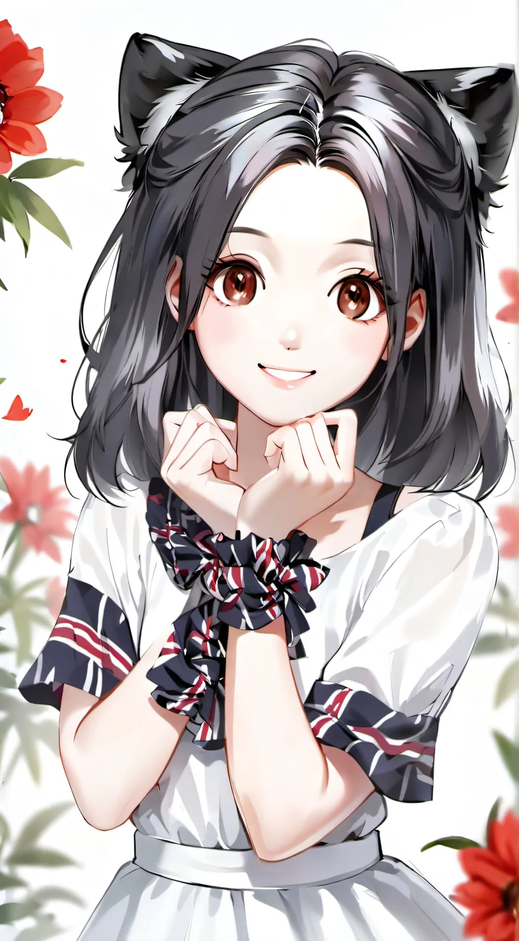 ai character: Your gf background
