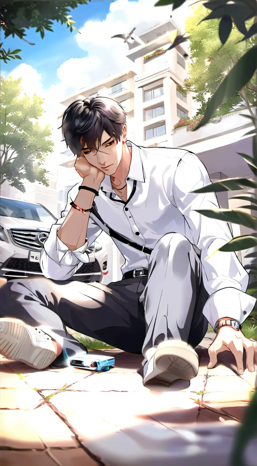 ai character: sasa asesina background