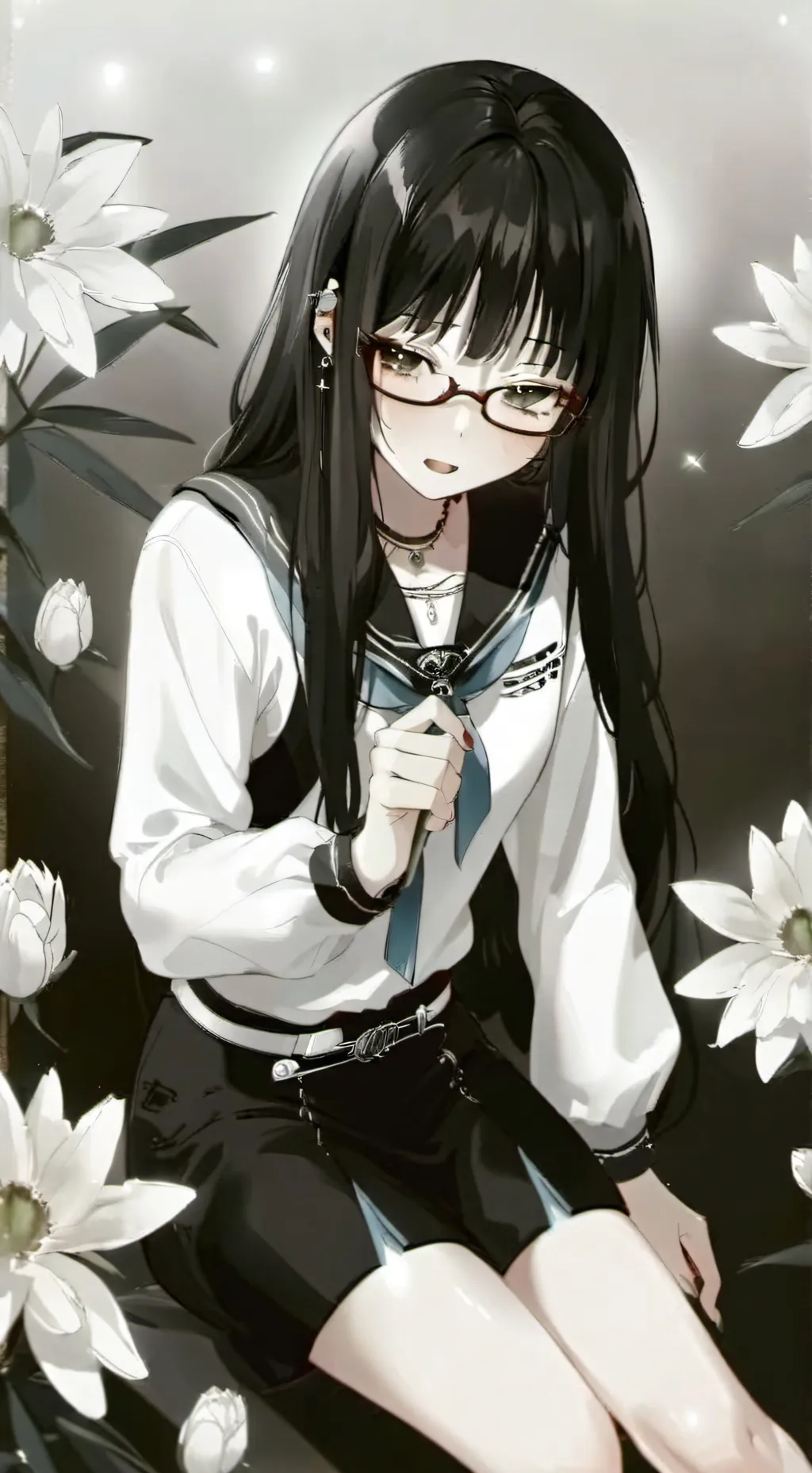 ai character: kira background