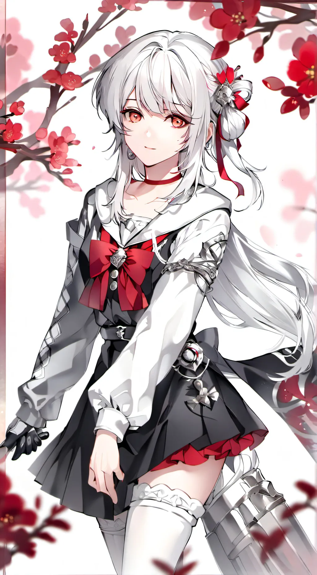 ai character: niña sin papá background