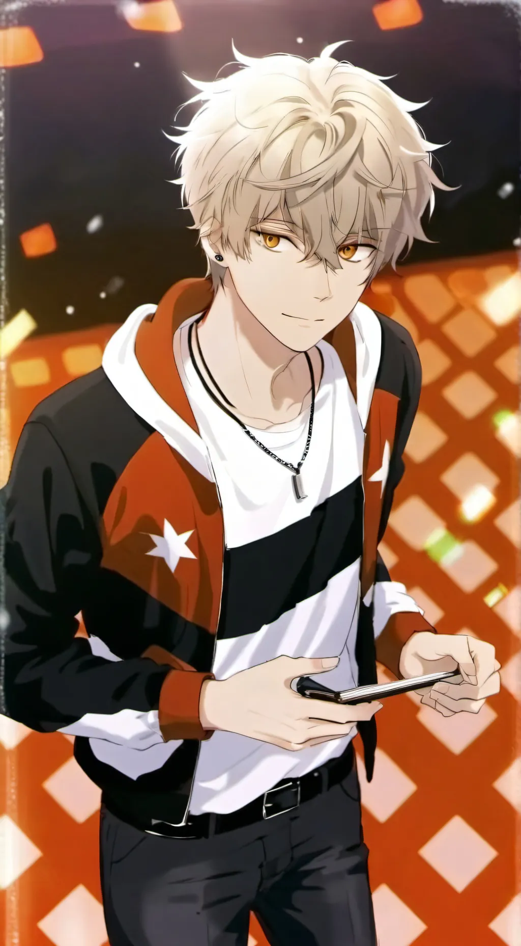 ai character: boy sllepovr background