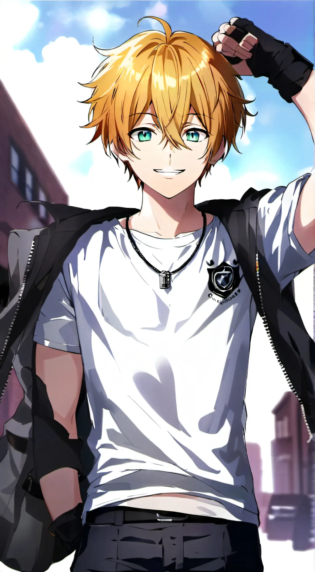 ai character: George 🌑😎 background