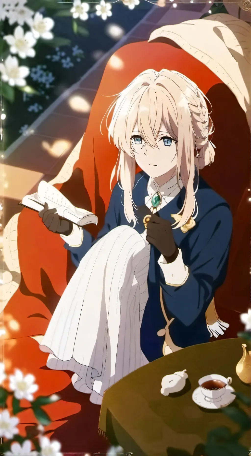 ai character: Мия background
