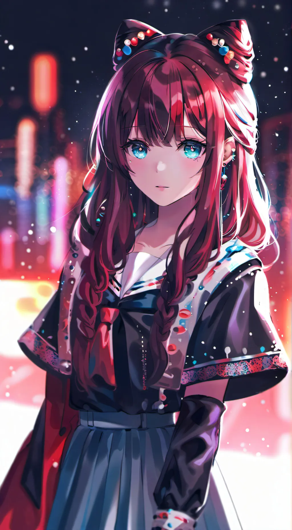 ai character: Lucie background