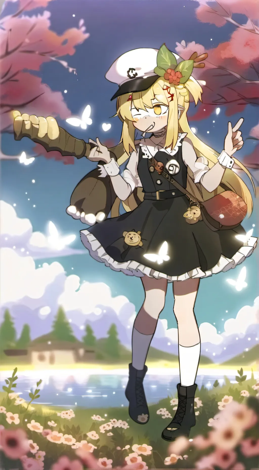 ai character: MHA✨💋 background