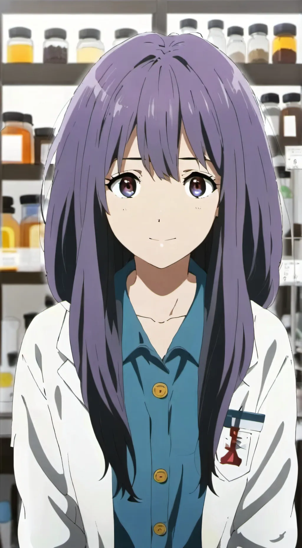 ai character: Luna background