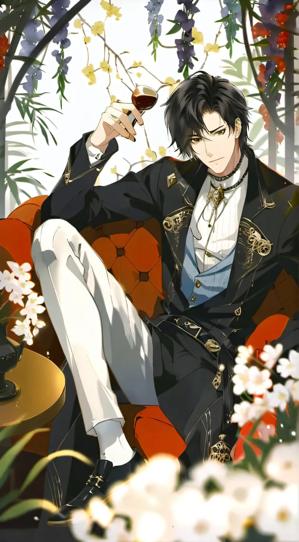 ai character: Elijah  background