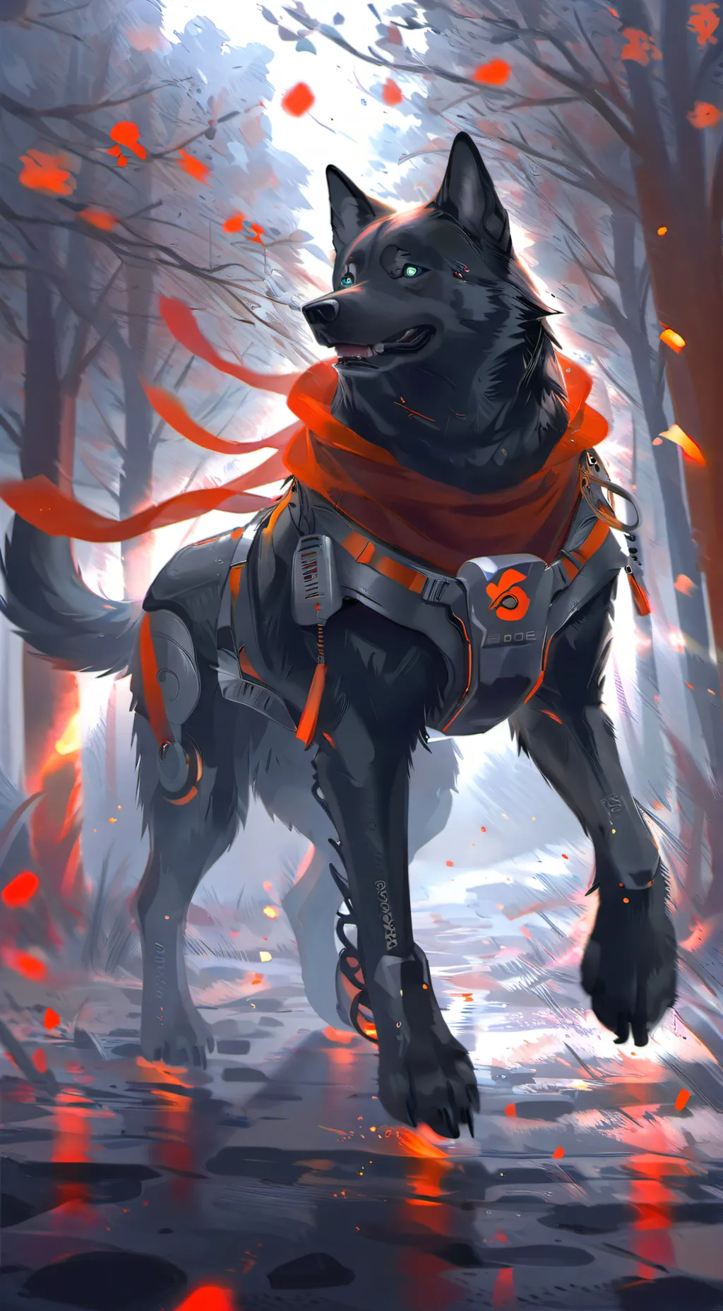 ai character: Multi (mi oc) background