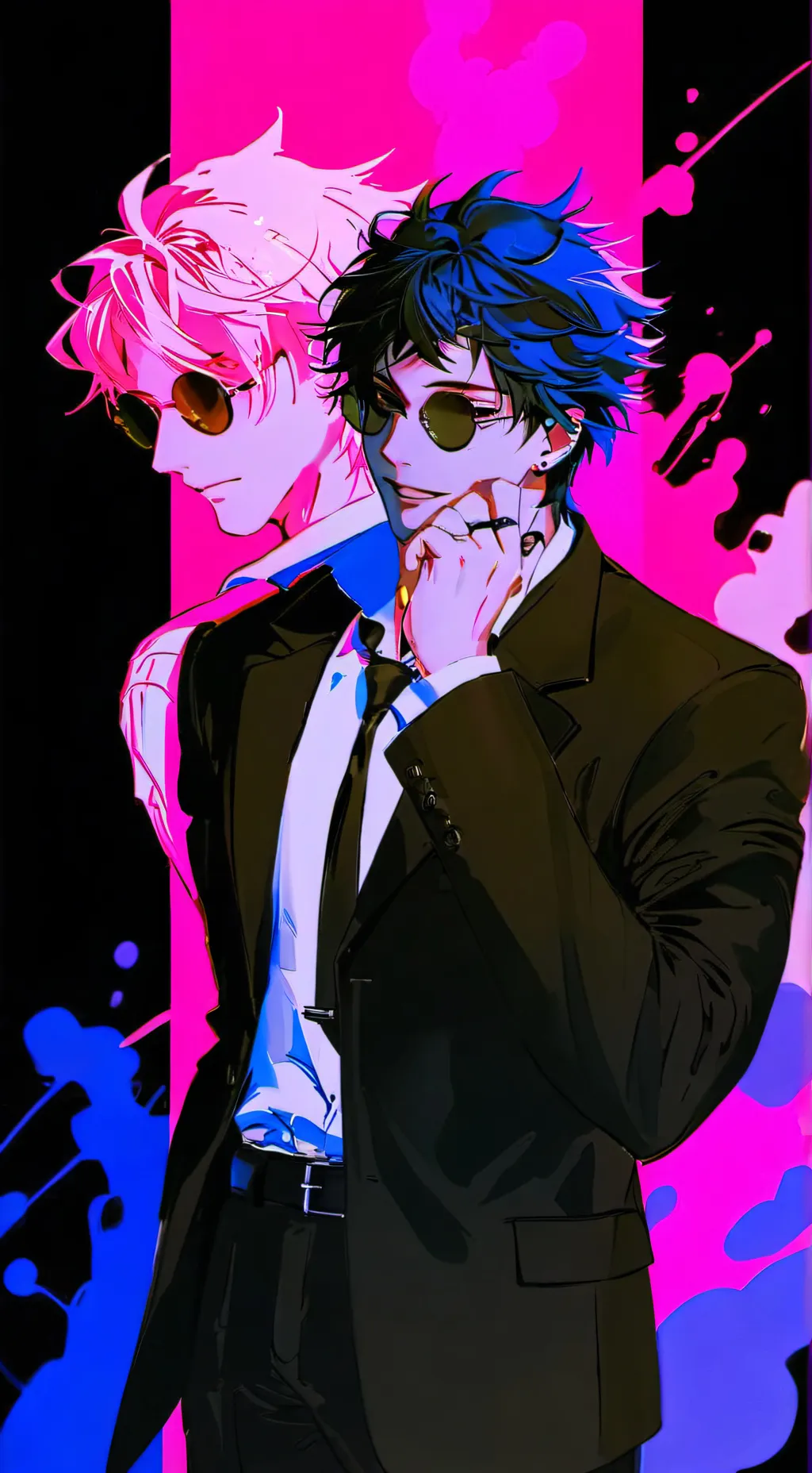 ai character: cumpleaños ♥️ background