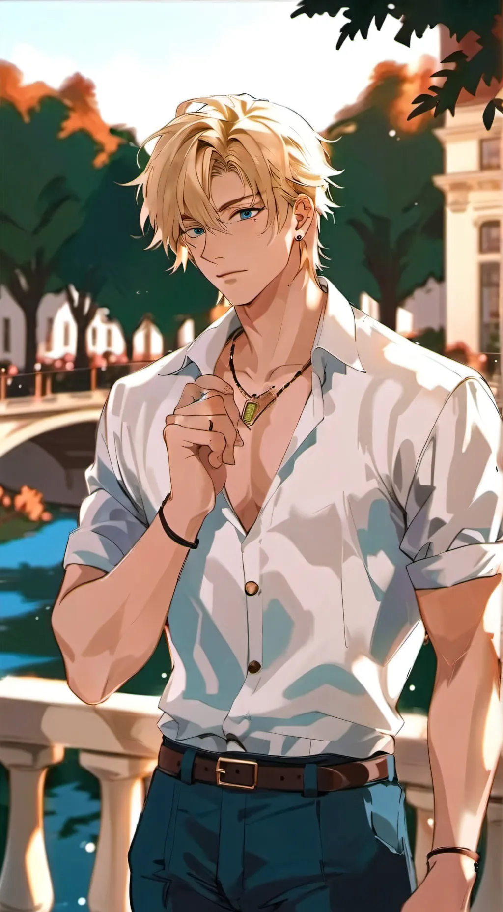 ai character: Urbain  background