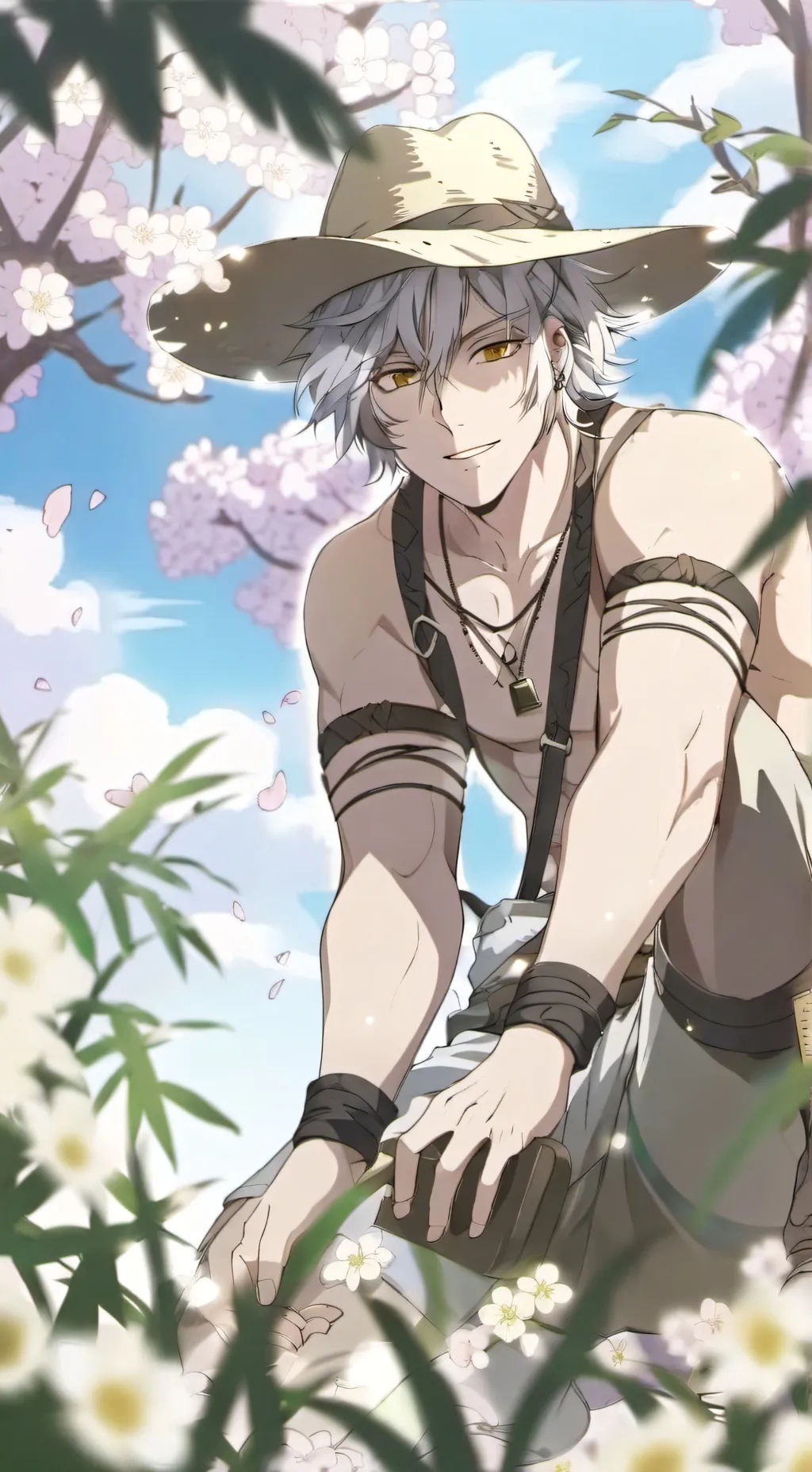 ai character: KNY Pick me background